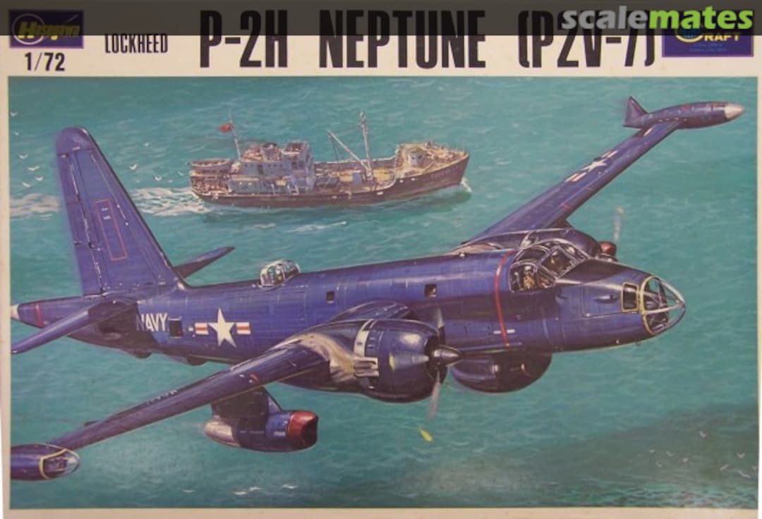 Boxart Lockheed P-2H Neptune (P2V-7) JS-082 Minicraft Hasegawa