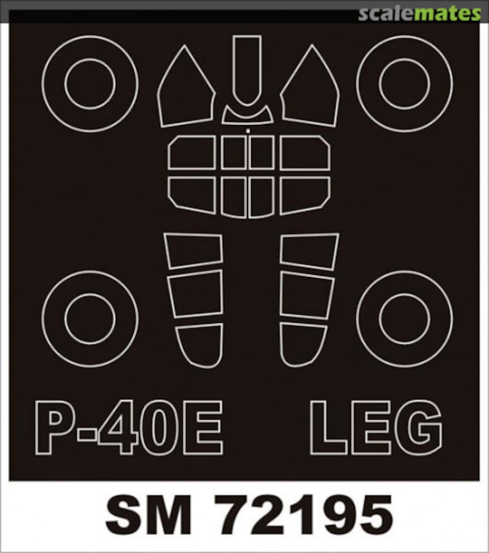 Boxart Curtiss P-40E SM72195 Montex