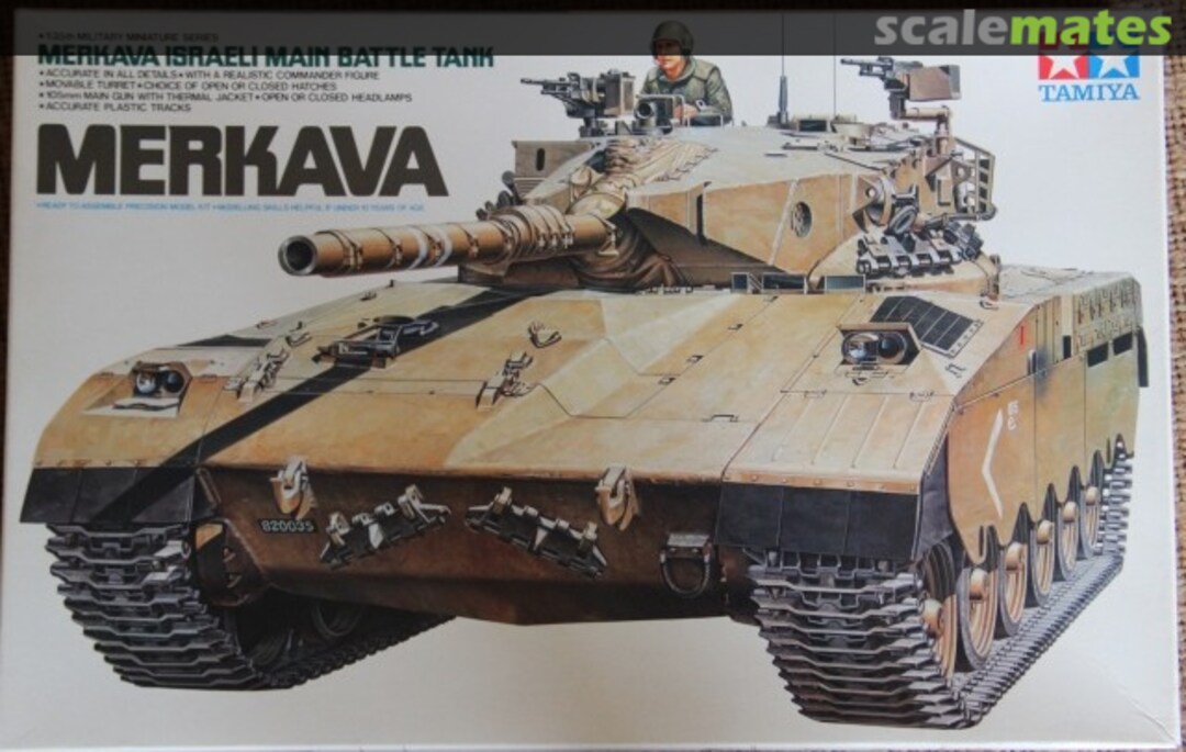 Boxart Merkava 3627 Tamiya