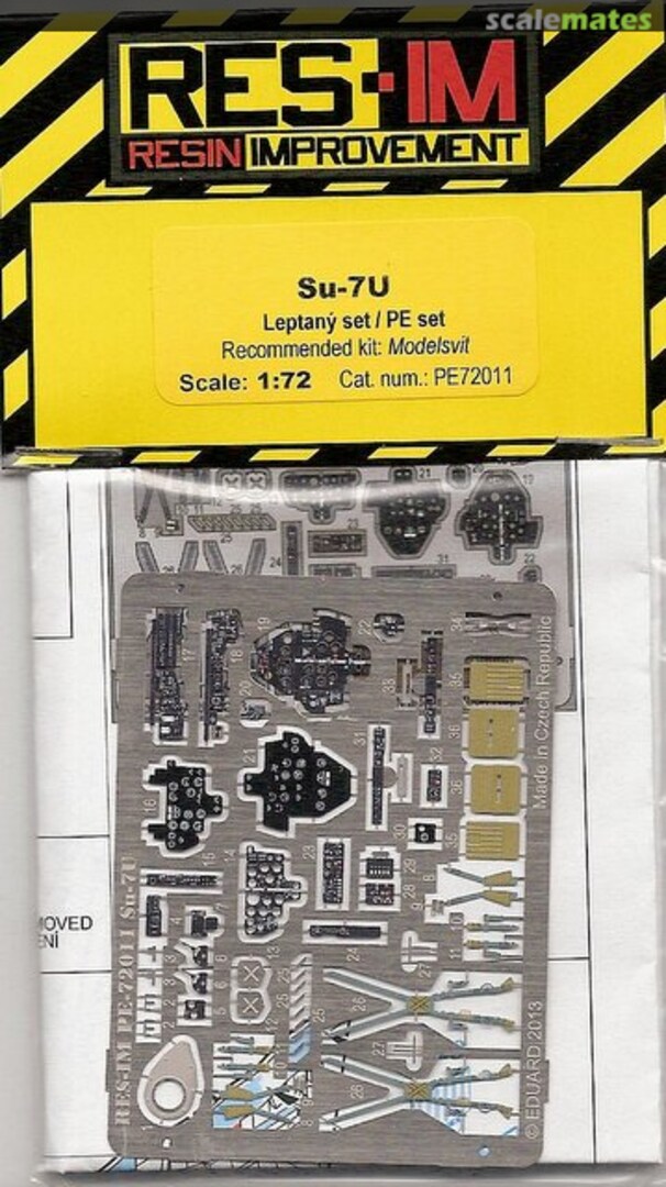 Boxart Su-7U PE72011 RES-IM