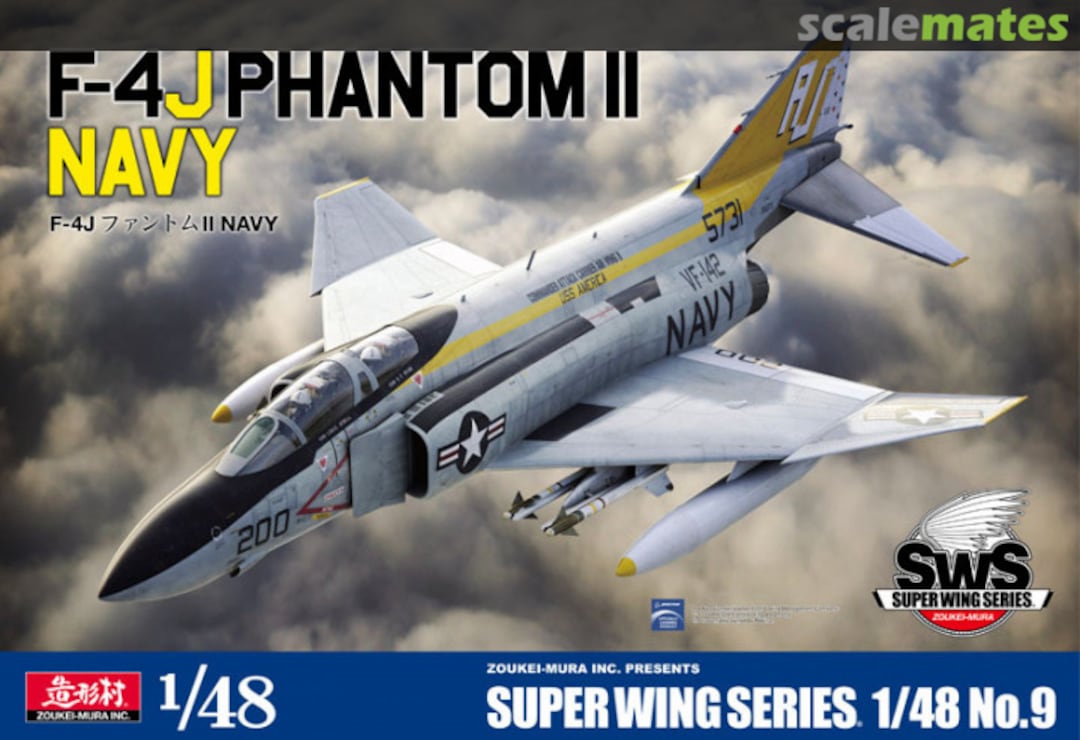 Boxart F-4J Phantom II SWS48-09 Zoukei-Mura