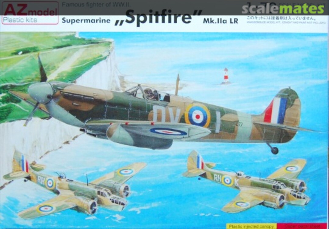 Boxart Supermarine Spitfire Mk.IIa LR AZ7290 AZmodel