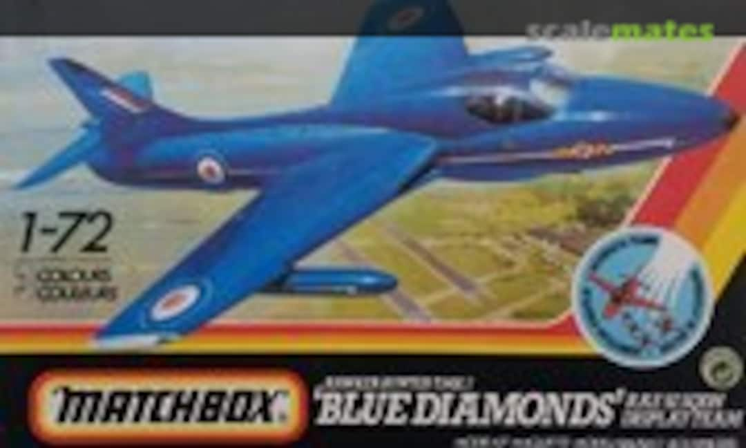 1:72 'Blue Diamonds' RAF 92 Sqdn Display Team (Matchbox 40117)