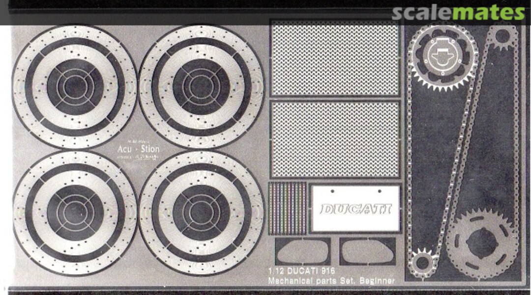 Boxart Ducati 916 Mechanical Parts Set ATS-7177 Acu-Stion