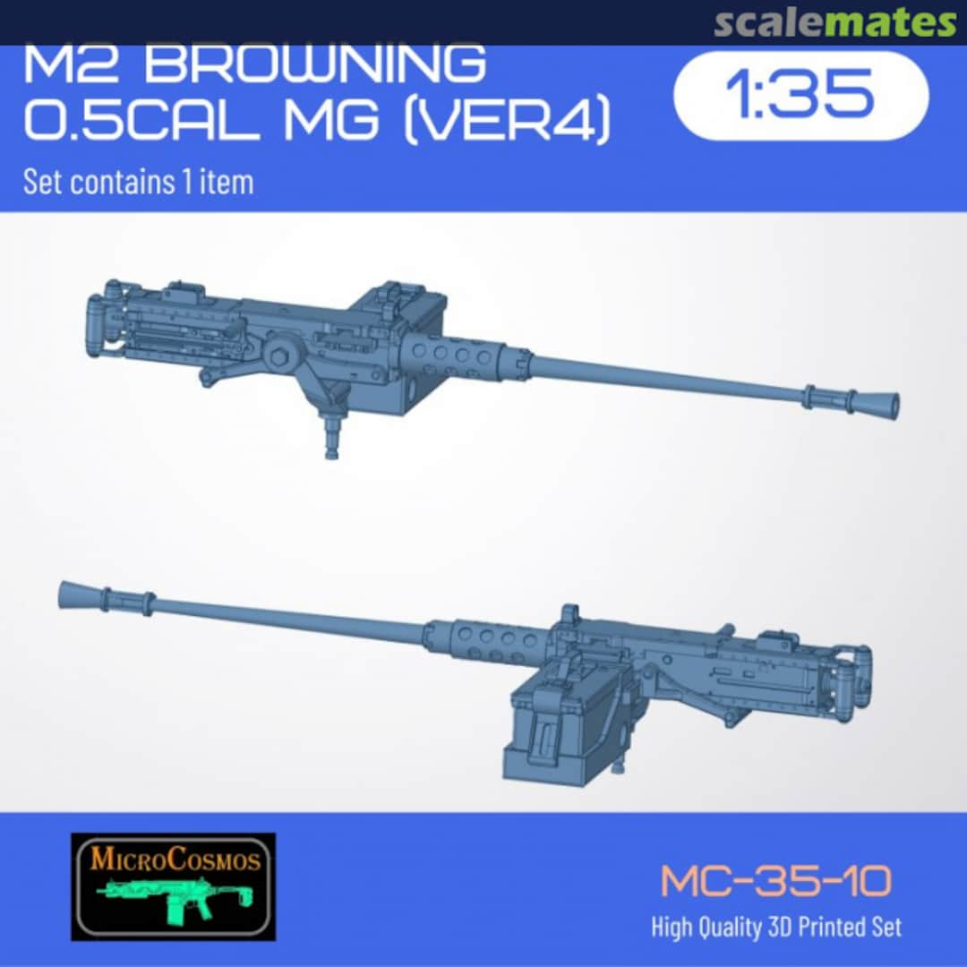 Boxart M2 Browning Ver 4 MC-35-10 3D MicroCosmos