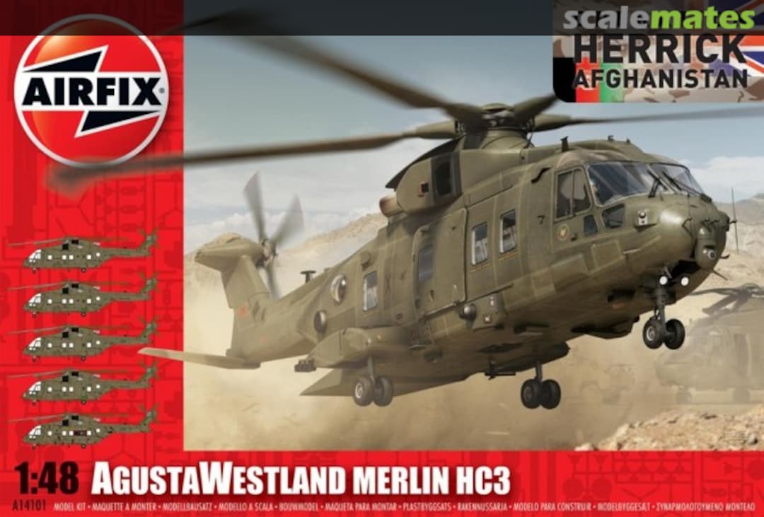 Boxart AgustaWestland Merlin HC3 A14101 Airfix