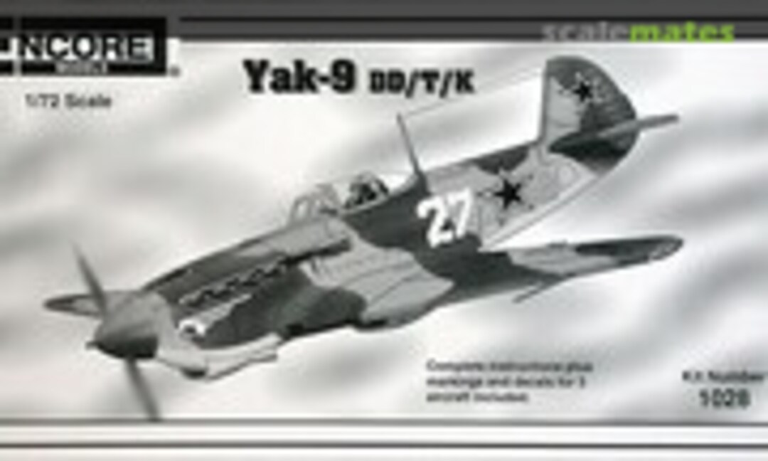 1:72 Yak-9DD/T/K (Encore Models 1028)