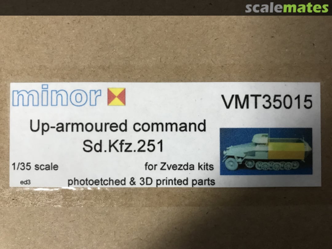 Boxart Up-Armoured Command Sd.Kfz 251 VMT35015 Minor