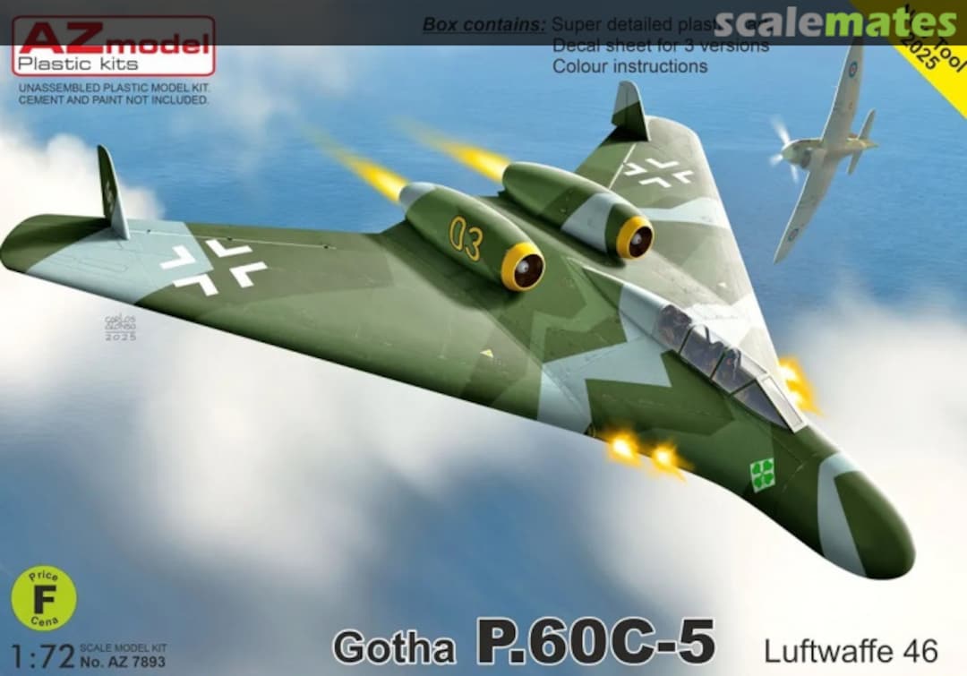 Boxart Gotha P.60C-5 AZ7893 AZmodel