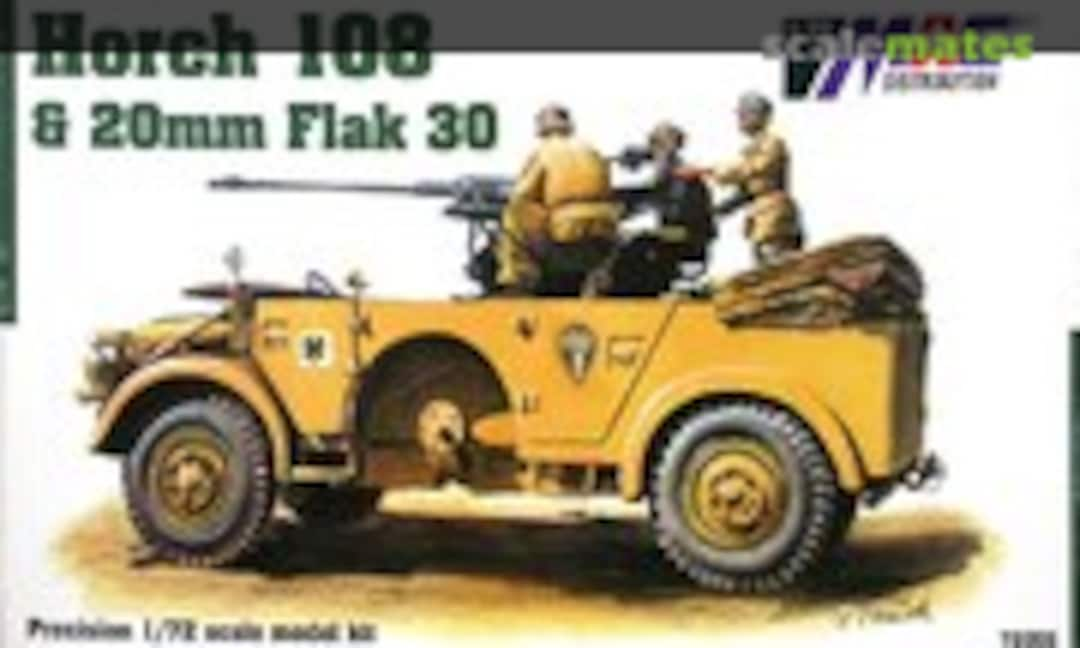 1:72 Horch 108 &amp; 20mm Flak 30 (MAC Distribution 72056)