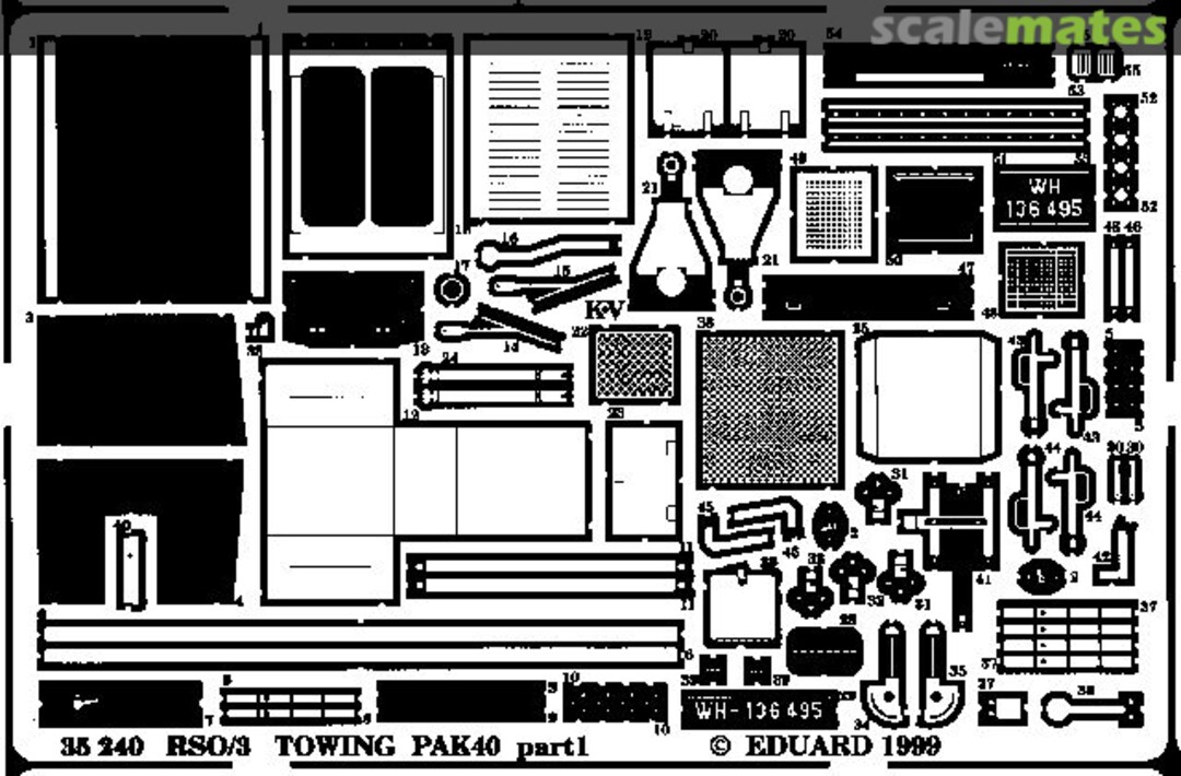 Boxart RSO/03 towing Pak-40 35240 Eduard