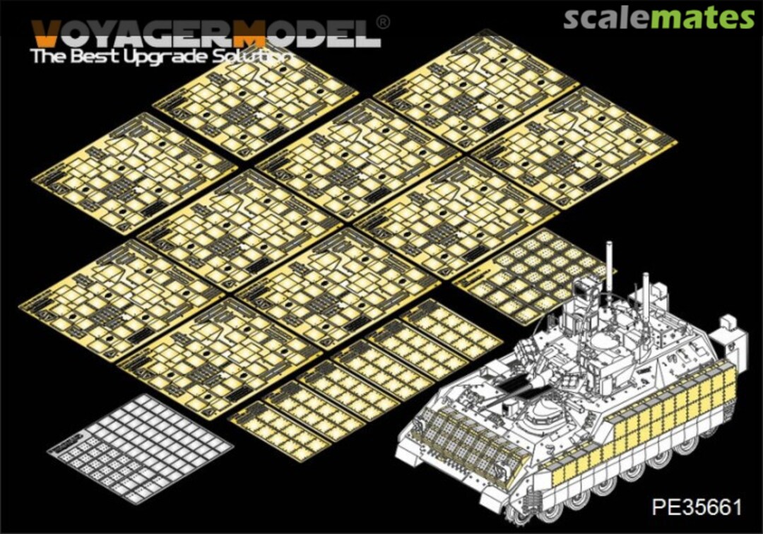 Boxart M2A3 BRADLEY ERA set (For MENG SS-004) PE35661 Voyager Model