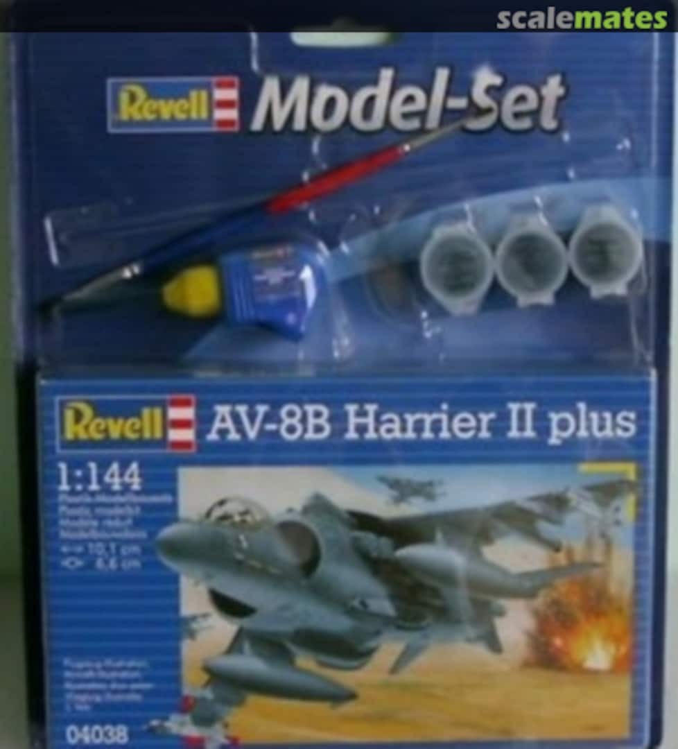 Boxart AV-8B Harrier II plus 64038 Revell