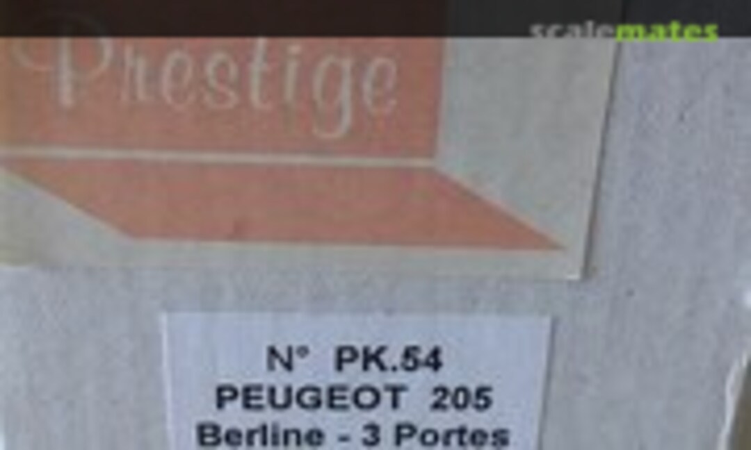 Peugeot 205 Berline 3 Portes (Prestige PK.54)