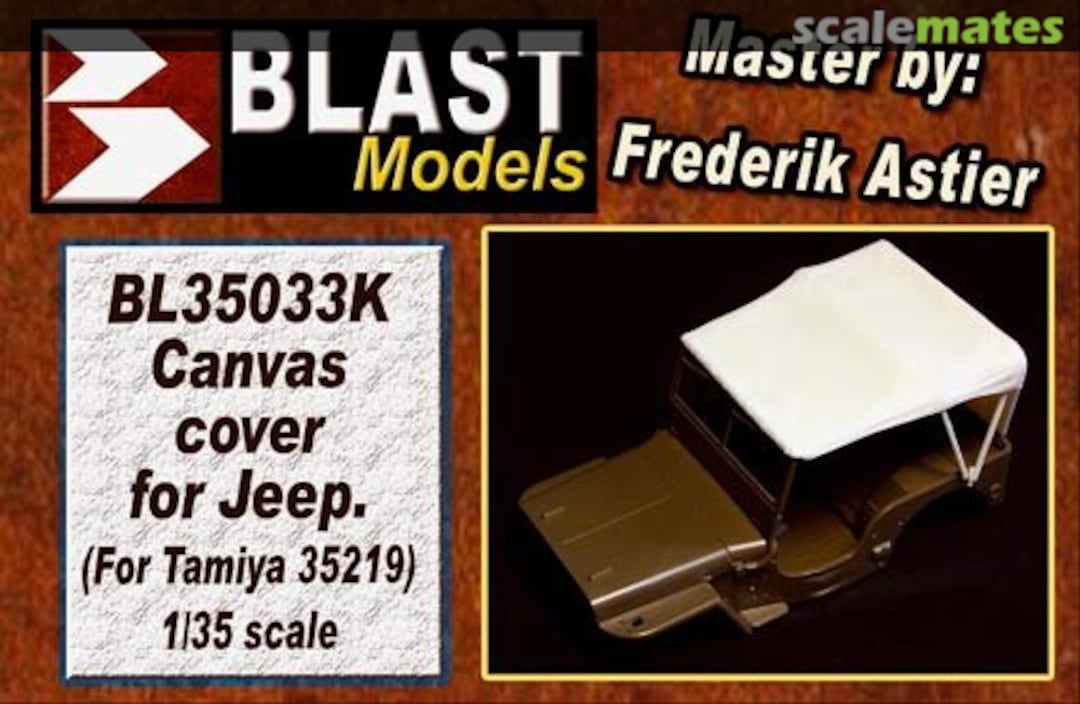 Boxart Canvas cover for Jeep BL35033K Blast Models