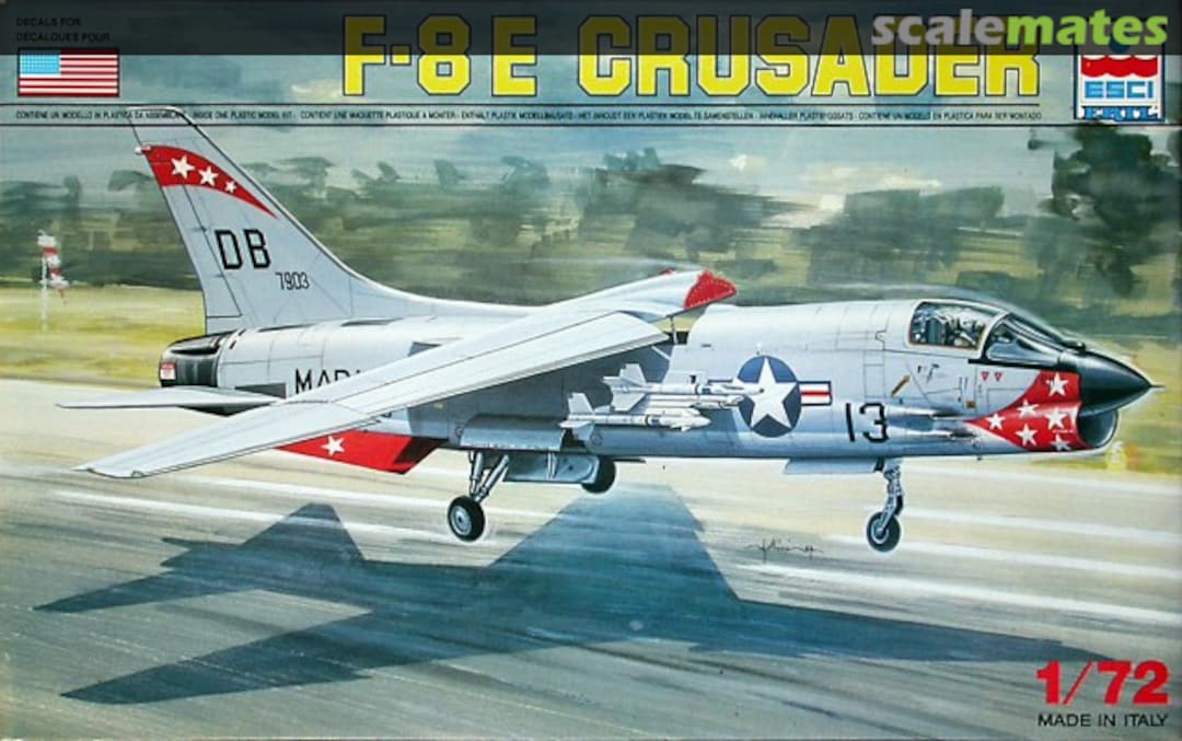 Boxart F-8 E Crusader 9066 ESCI/ERTL