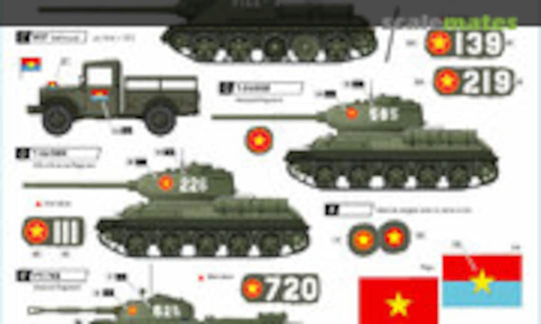 1:35 NVA - Tanks, AFVs and Generic Markings (Star Decals 35-C1277)