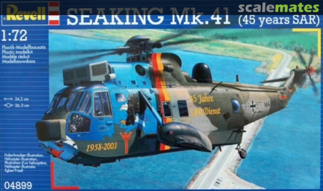 Boxart Seaking Mk.41 (45 years SAR) 04899 Revell