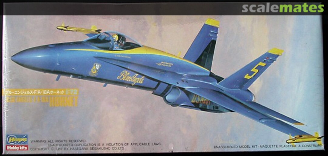 Boxart F/A-18A Hornet 812 Hasegawa