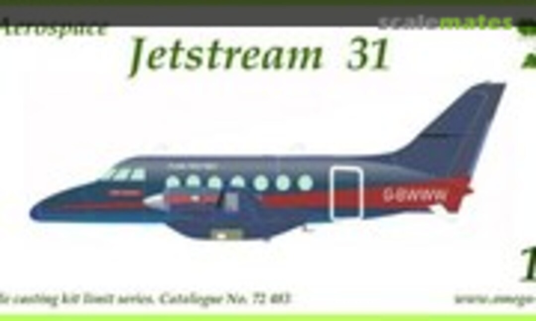 British Aerospace Jetstream 31 (Omega Models 72483)