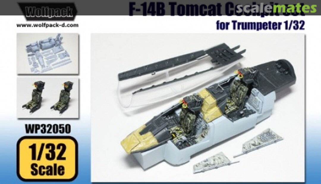 Boxart F-14B Tomcat Cockpit Set WP32050 Wolfpack