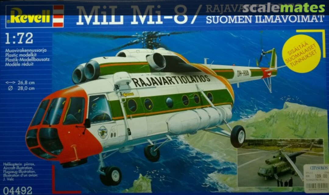 Boxart Mil Mi-8 Rajavartiolaitos/Suomen Ilmavoimat 04492 Revell