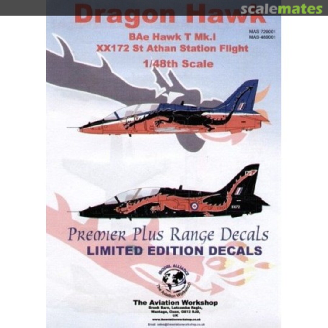 Boxart BAe Hawk T.1A MAS-489001 Model Alliance