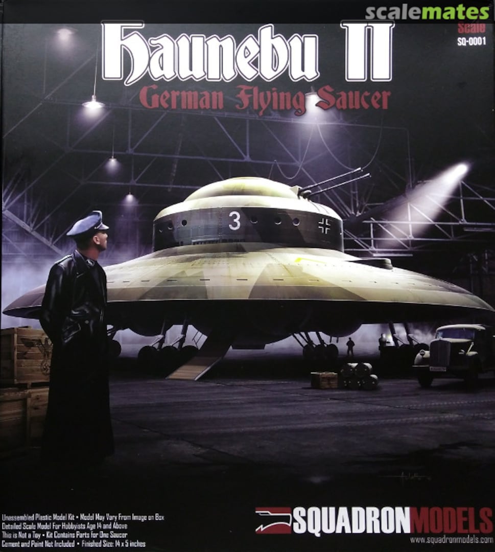 Boxart Haunebu II German Flying Saucer SQM0001 Squadron