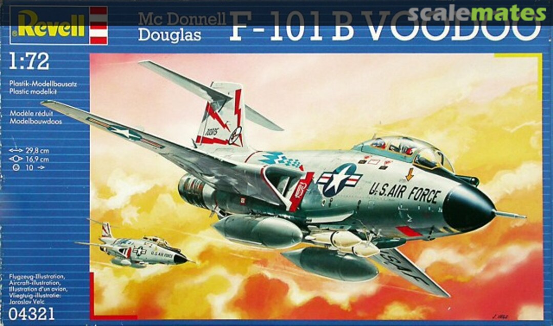 Boxart Mc Donnell Douglas F-101B Voodoo 04321 Revell