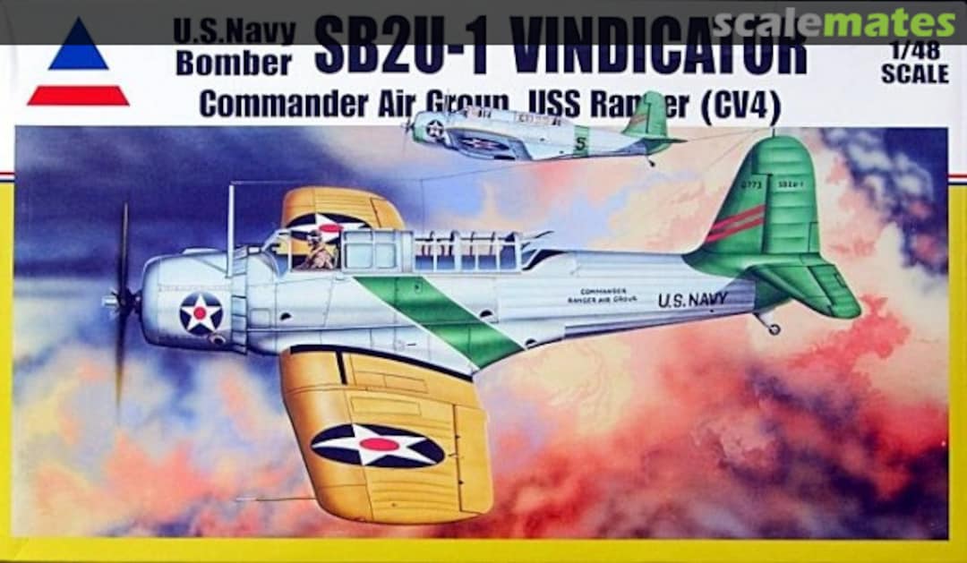 Boxart Vought SB2U-1 Vindicator 480200 Accurate Miniatures