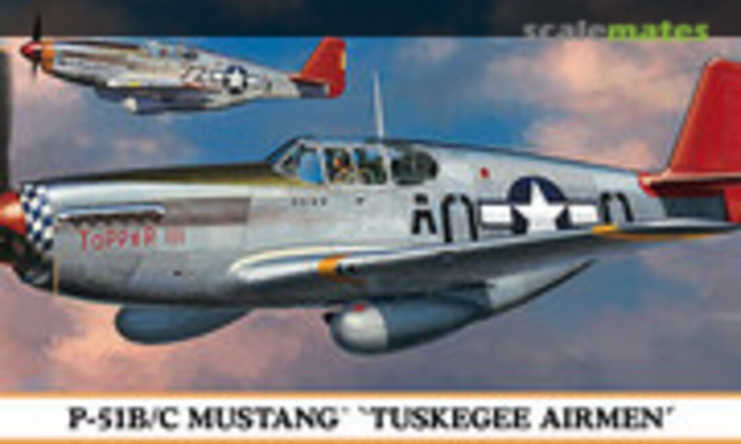 1:72 P-51B/C Mustang `Tuskegee Airmen´ (Hasegawa 01957)