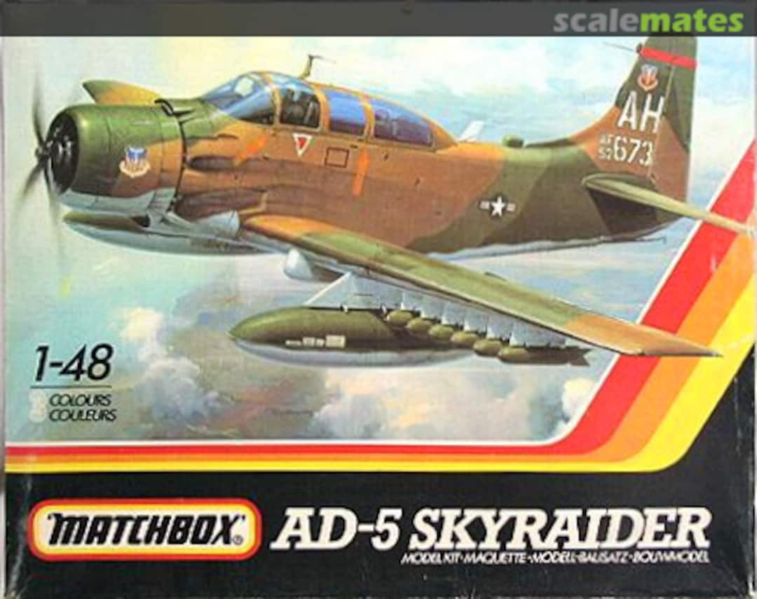 Boxart AD-5 Skyraider PK-651 Matchbox