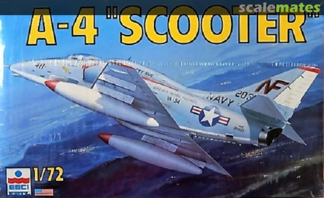 Boxart A-4 "Scooter" 9089 ESCI/ERTL