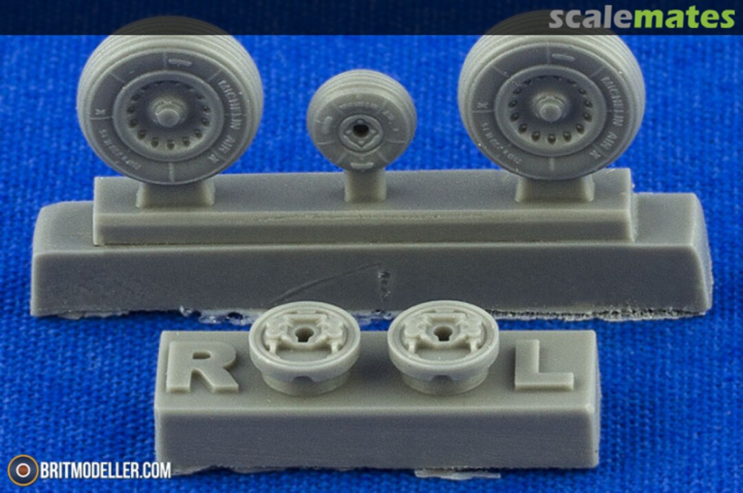 Boxart Mirage IIIC Wheels Q72401 CMK