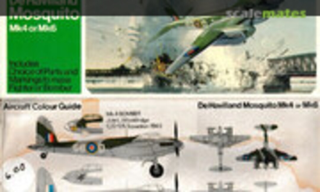 1:72 De Havilland Mosquito Mk4 or Mk6 (FROG F187)