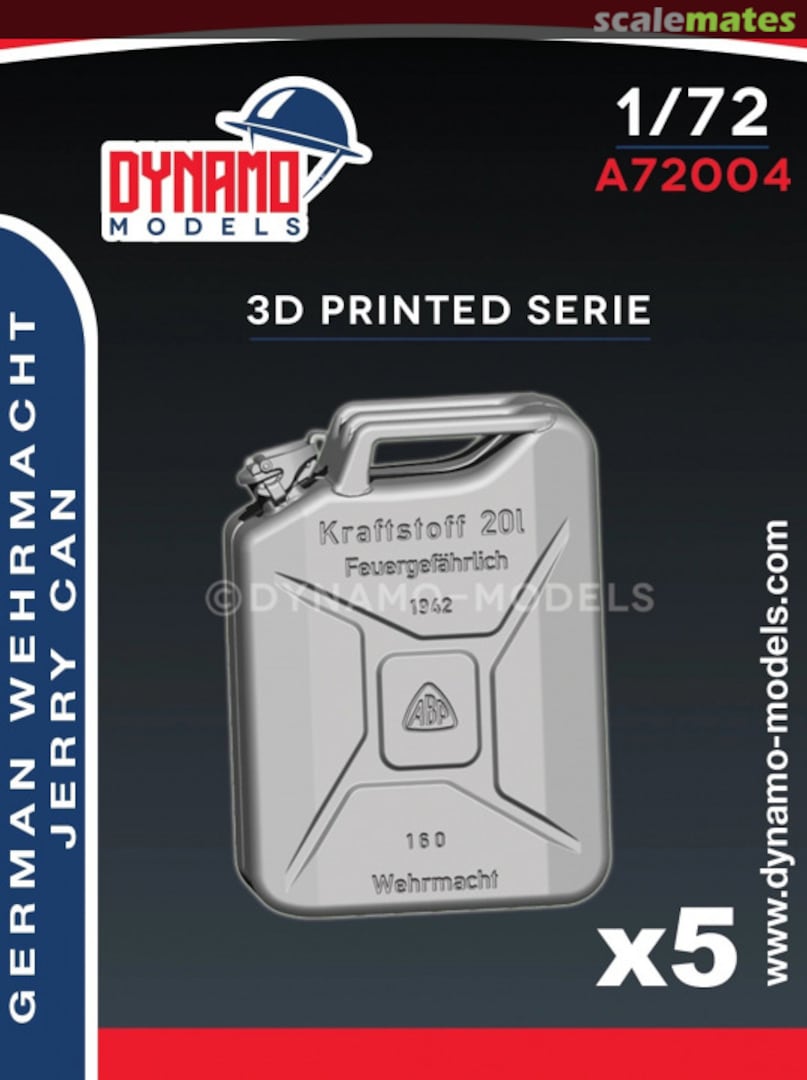 Boxart German Wehrmacht Jerry Can A72004 Dynamo Models