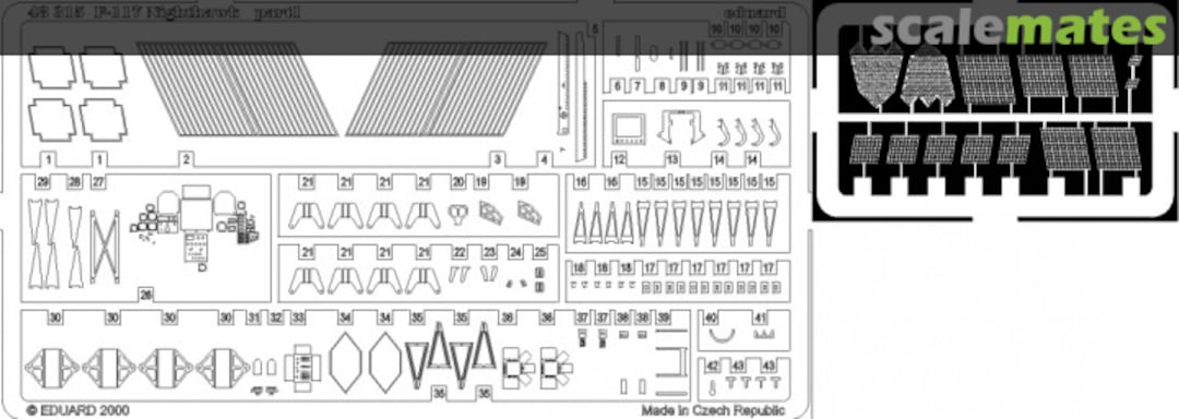 Boxart F-117 48315 Eduard