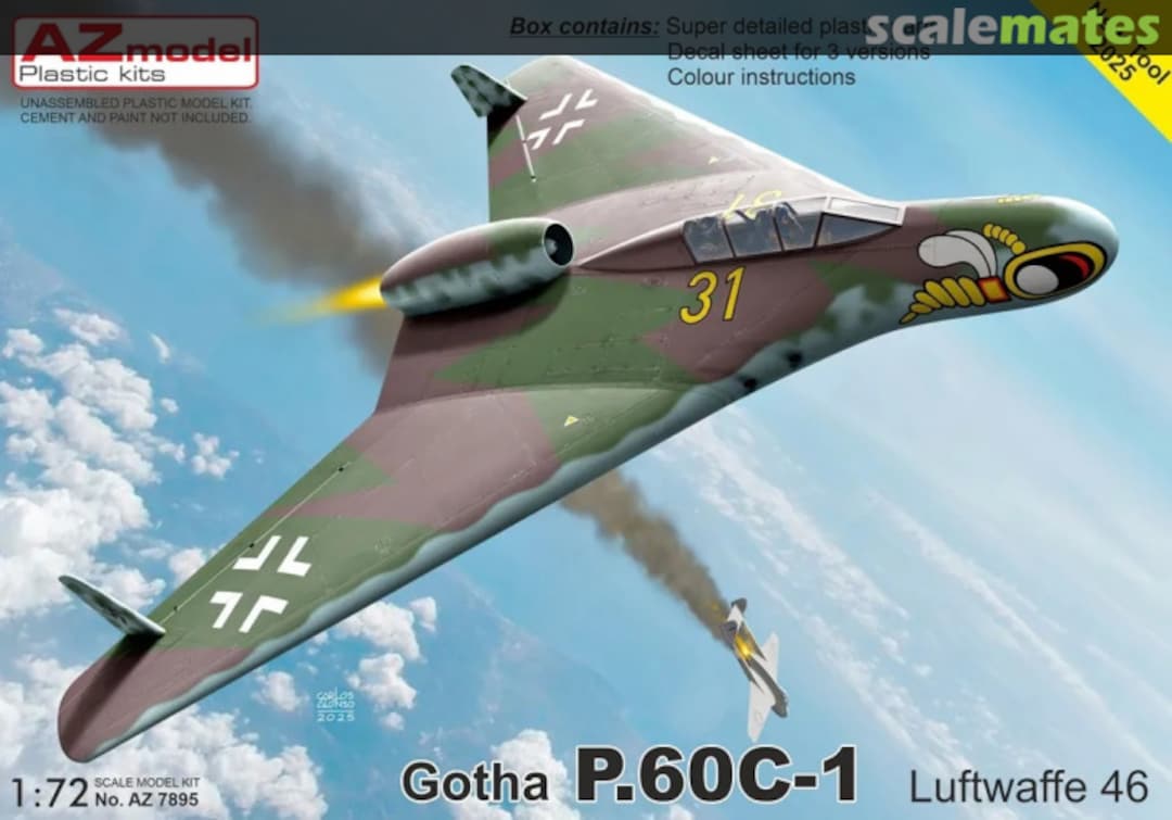 Boxart Gotha P.60C-1 AZ7895 AZmodel