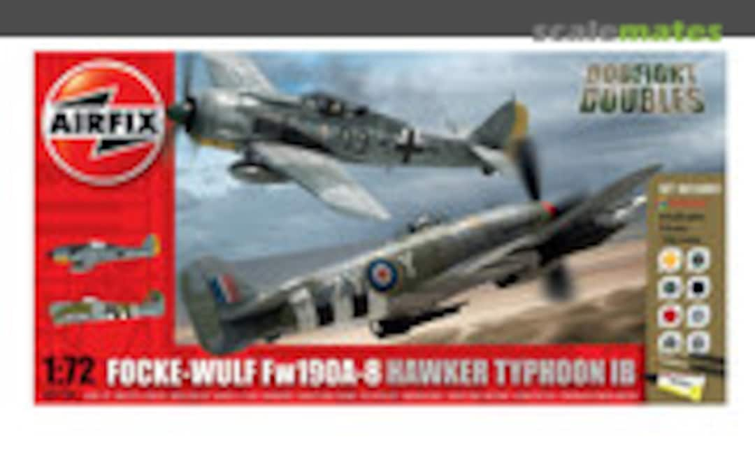 1:72 Focke-Wulf Fw190A-8 &amp; Hawker Typhoon Ib (Airfix A50136)