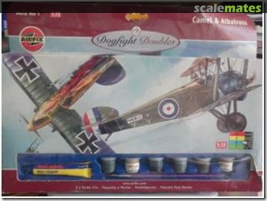 Boxart Camel & Albatross 93142 Airfix