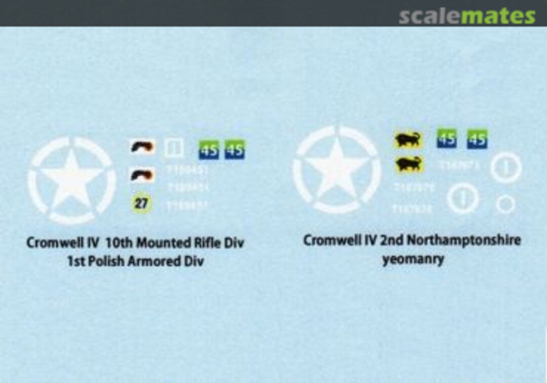 Boxart Cromwell IV Decals 69002 Armourfast