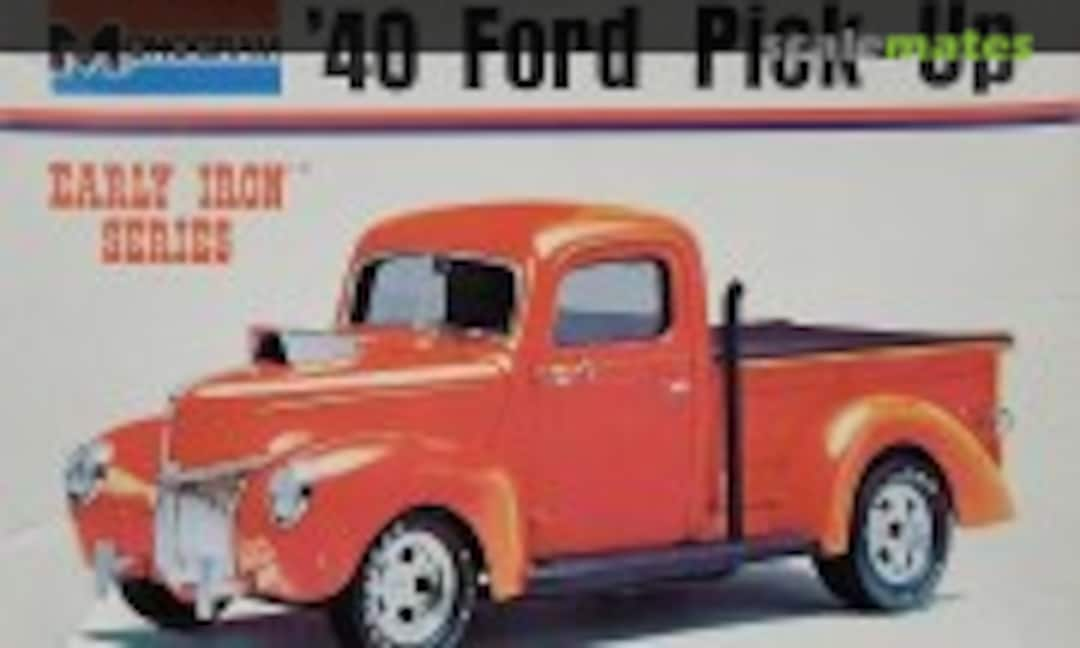 1:24 '40 Ford Pick-Up (Monogram 8282)