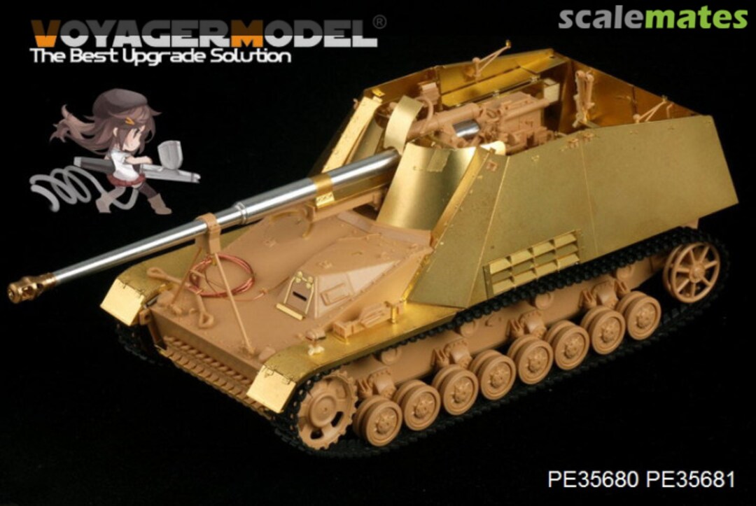 Boxart Sd.Kfz.164 Nashorn Armour Plate/Fenders PE35681 Voyager Model