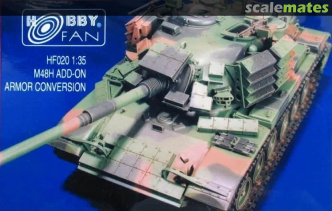 Boxart M48H M48 Add-On Armor Conversion HF020 Hobby Fan