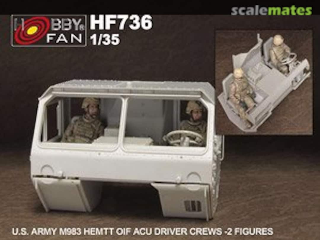 Boxart M983 Hemtt OIF ACU Driver Crews HF736 Hobby Fan