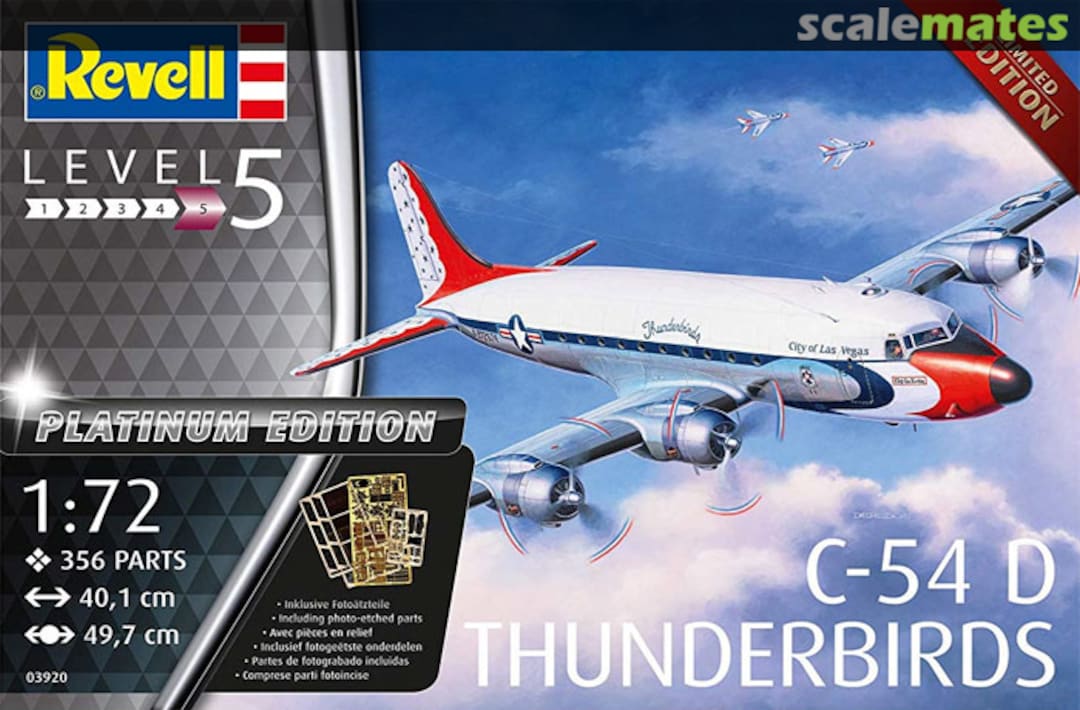 Boxart C-54 D Thunderbirds 03920 Revell