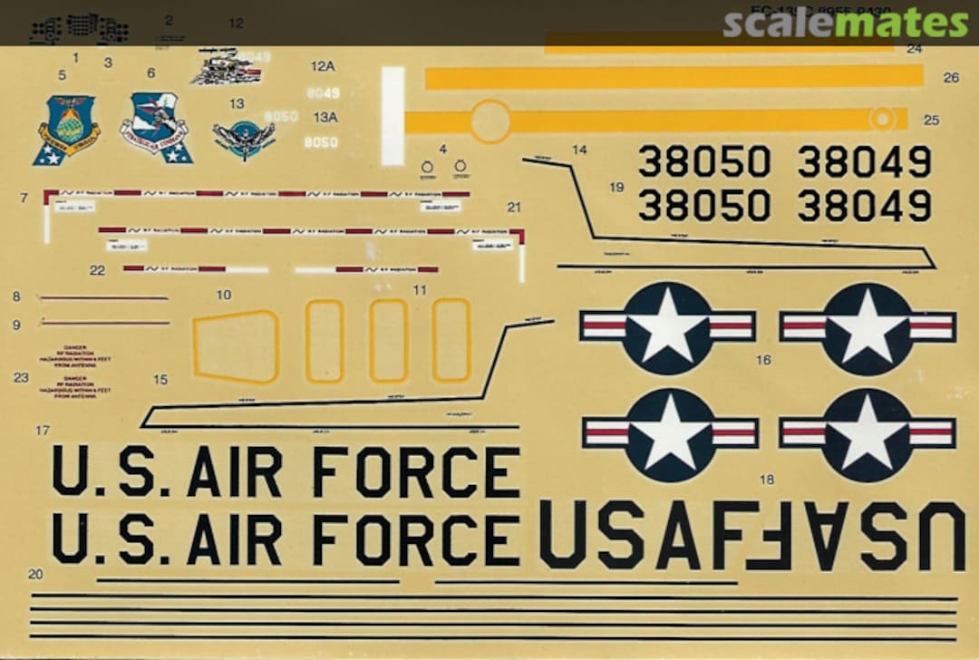 Contents EC-135C "Looking Glass" Airborne Command Post 8955 AMT/ERTL