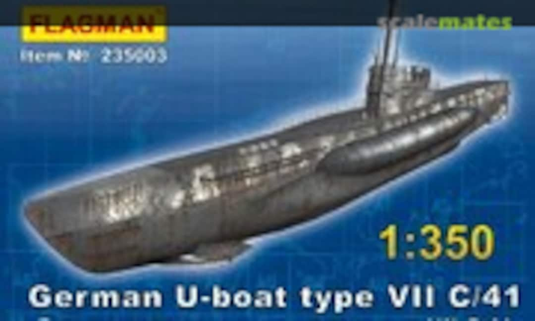 1:350 German U-Boat type VIIC/41 (Flagman 235003)