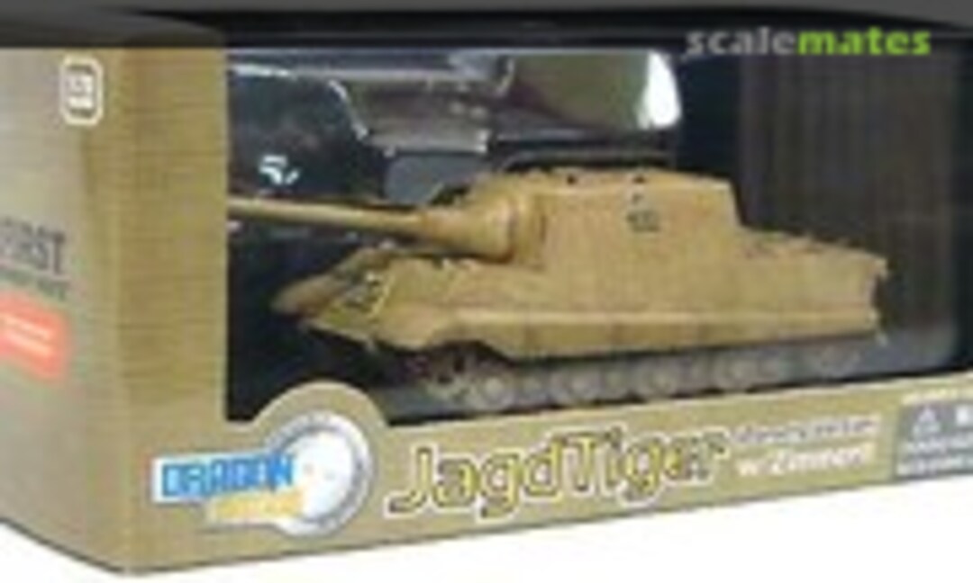 1:72 Jagdtiger Porsche Production w/ Zimmerit (Dragon Armor 60112)