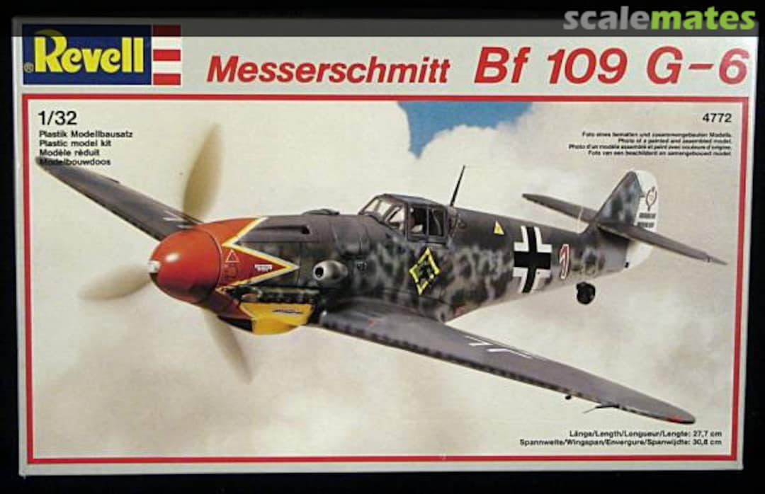 Boxart Messerschmitt BF 109 G-6 4772 Revell